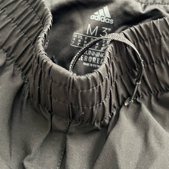 adidas Women's Black Athletic Running Shorts - Picture 4 of 8